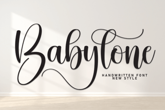 Babylone: The Perfect Handwritten Font for Handmade Products
