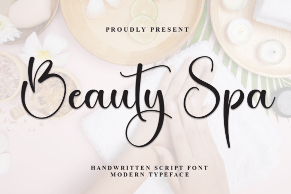 Beauty Spa Typeface: A Fresh Handwritten Font for Digital Brands