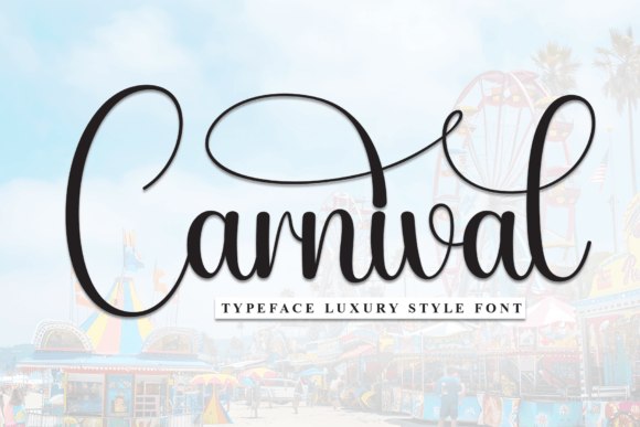 Carnival: The Bold Handwritten Typeface That Brings Your Shop to Life