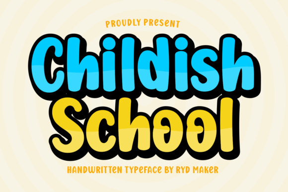 Childish School: The Playful Typeface That Transforms Campaign Visuals