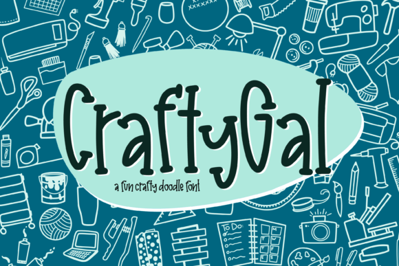 CraftyGal: The Quirky Typeface That Brings Handmade Magic to Life