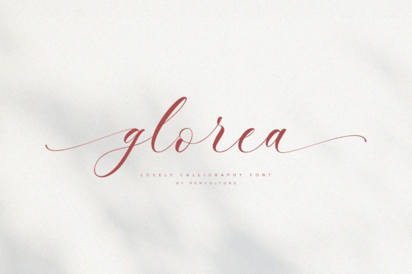 Glorea: The Modern Script Font for Scroll-Stopping Campaigns