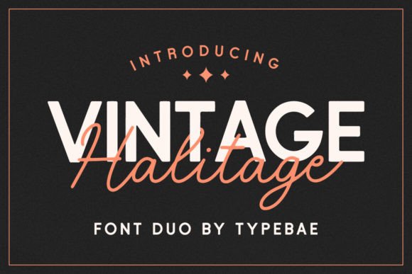 Halitage Duo: The Vintage Typeface That Transformed My Brand Identity