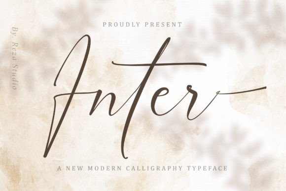 Inter: The Modern Script Typeface for Scroll-Stopping Campaigns