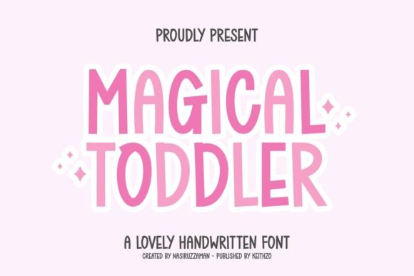 Magical Toddler Typeface Review: A Whimsical Handwritten Font for Branding