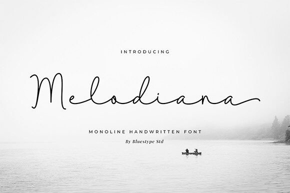Melodiana: The Elegant Script Font for Polished Brand Identity