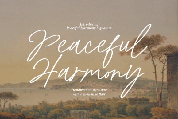Peaceful Harmony: The Perfect Typeface for Polished Brand Identity