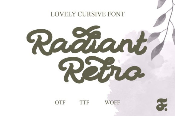Radiant Retro: The Creative Font Upgrade Your Brand Needs
