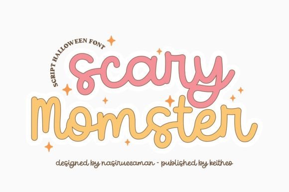 Scary Momster: A Handwritten Typeface for Playful Editorial Design
