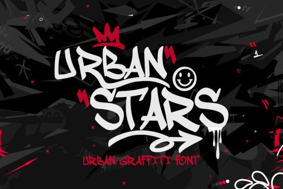 Urban Stars: The Monoline Graffiti Typeface That Elevates Campaign Visuals