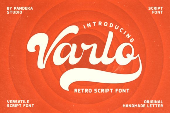 Varlo: A Bold Script Typeface for Modern Web Design